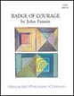 Badge of Courage Concert Band sheet music cover